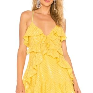 NBD Mugsy Sequin Mini Dress